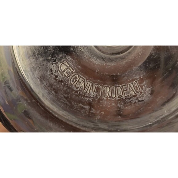 Vtg Tumblers Glasses Mid Century Modern Acrylic Floral Print Retro 4.5" H Set 6 - Picture 10 of 10